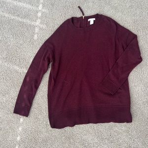 Burgundy Sweater